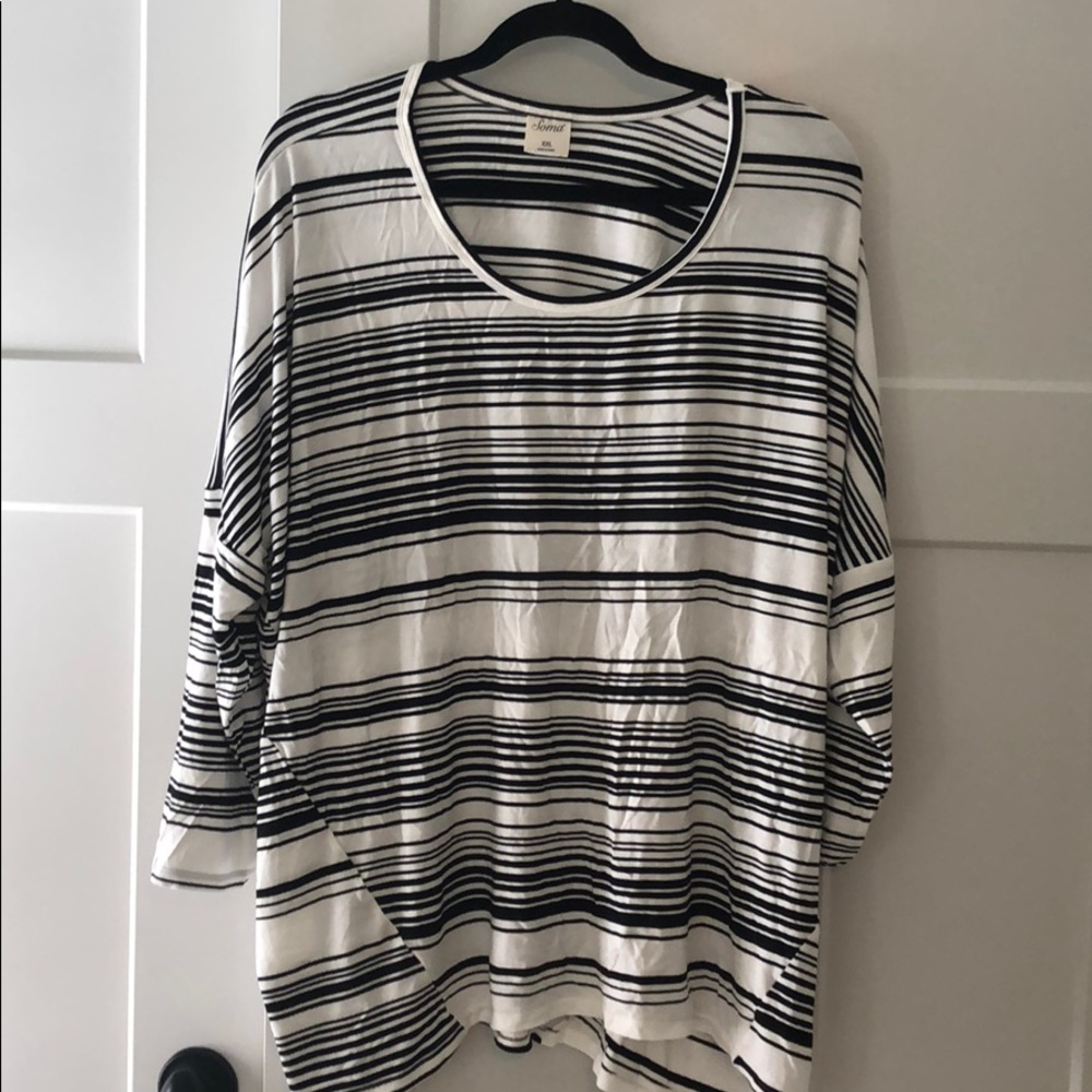 🌮Soma striped tunic